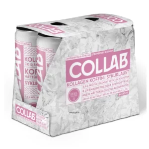 COLLAB Pink / Strawberry & Lemon (330ml.) 6ks